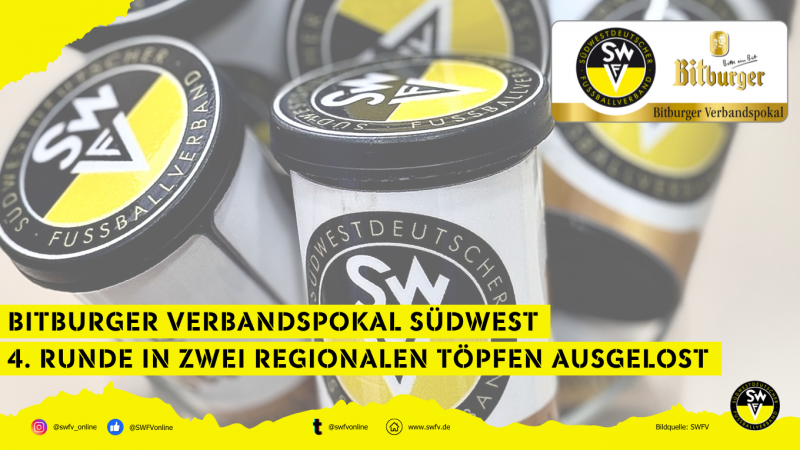 Auslosung Verbandspokal 4. Runde